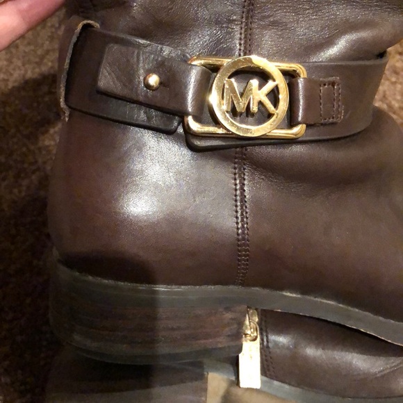 Chocolate brown riding boots - Picture 4 of 4